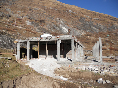 Badrinath Ashram Construction - 11-2011 - 3