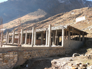 Badrinath Ashram Construction - 11-2011 - 4