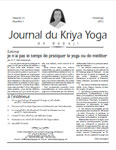 Journal du Kriya Yoga de Babaji - Volume 22 Numéro 1 - Printemps 2015