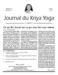 Journal du Kriya Yoga de Babaji - Volume 25 Numéro 4 - Hiver 2019