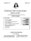 Babaji's Kriya Yoga Journal - Jahrgang 25 – Nr. 1 - Frühjahr 2018