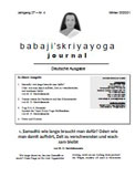 Babaji's Kriya Yoga Journal - Jahrgang 27 – Nr. 4 - Winter 2021