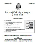 Babaji's Kriya Yoga Journal - Jahrgang 30 – Nr. 1 - Frühjahr 2023