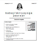 Babaji's Kriya Yoga Journal - Jahrgang 24 – Nr. 3 - Herbst 2017